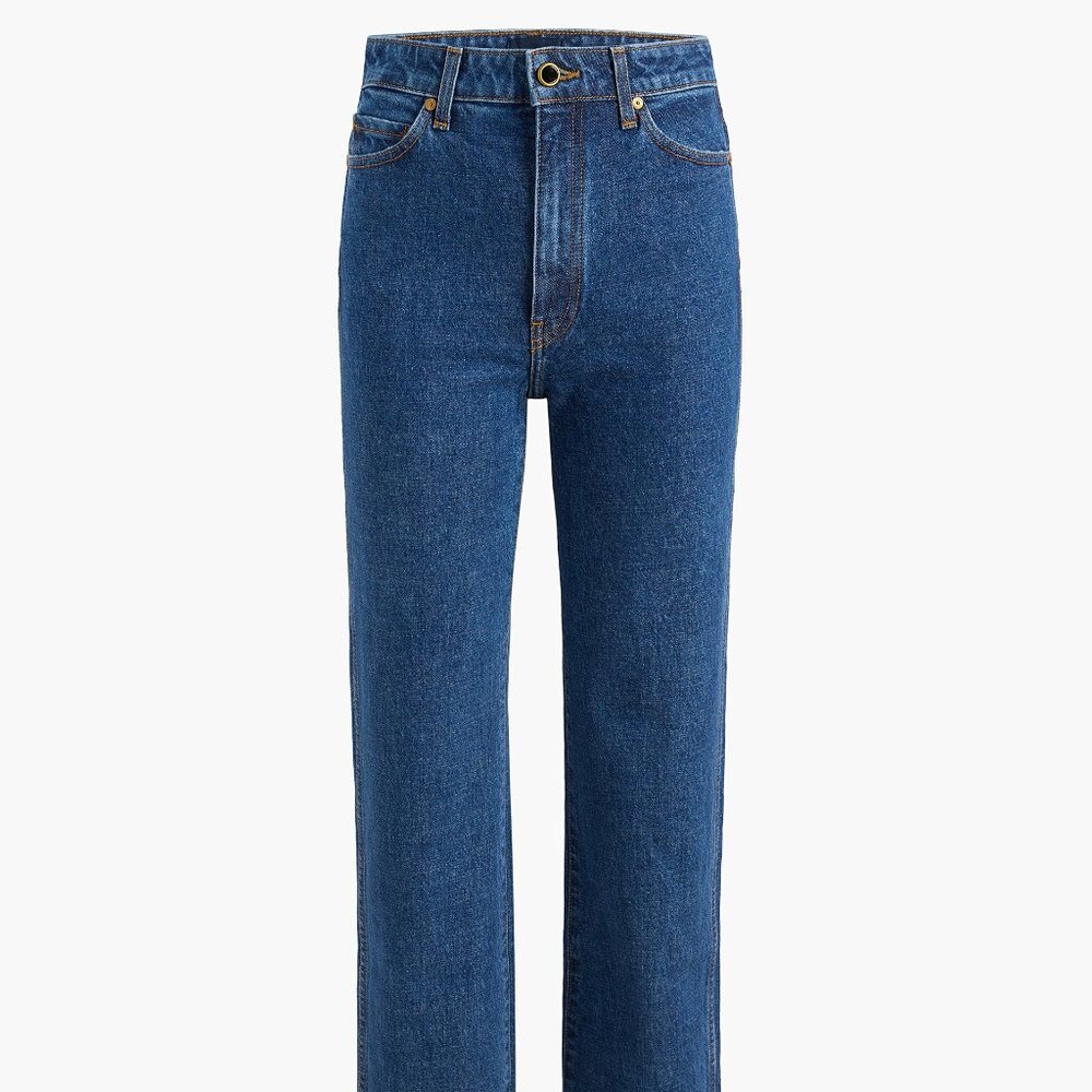 Khaite Danielle Stretch Jeans in Montgomery